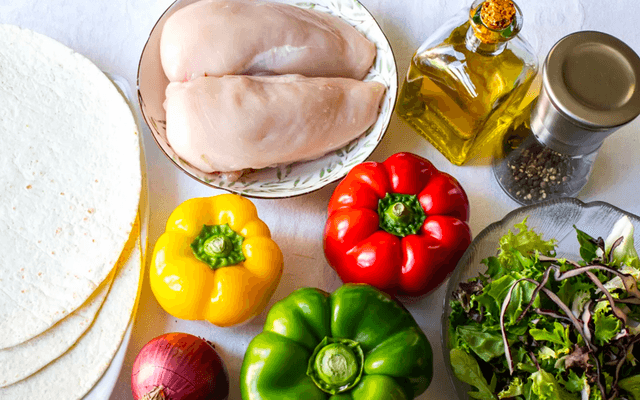 Image Wraps de Pollo y Vegetales